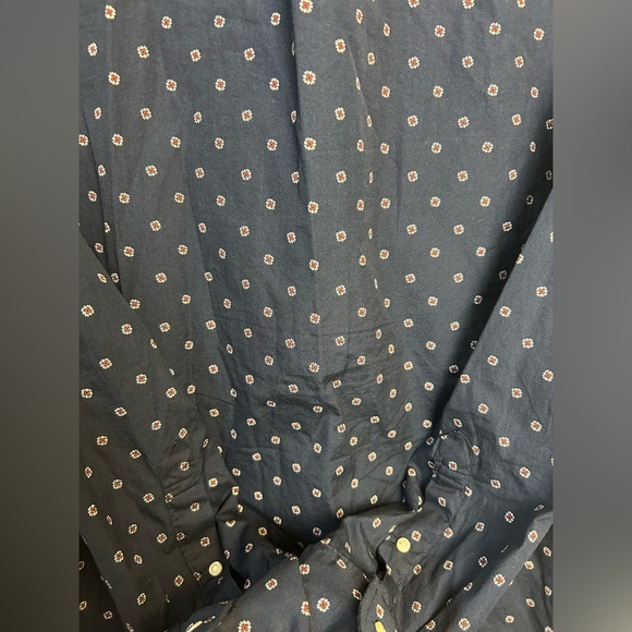 J. Crew by Lewn 100s 2 ply Yarn Shirt Mens M Slim Secret Wash Button up Floral - Picture 6 of 14